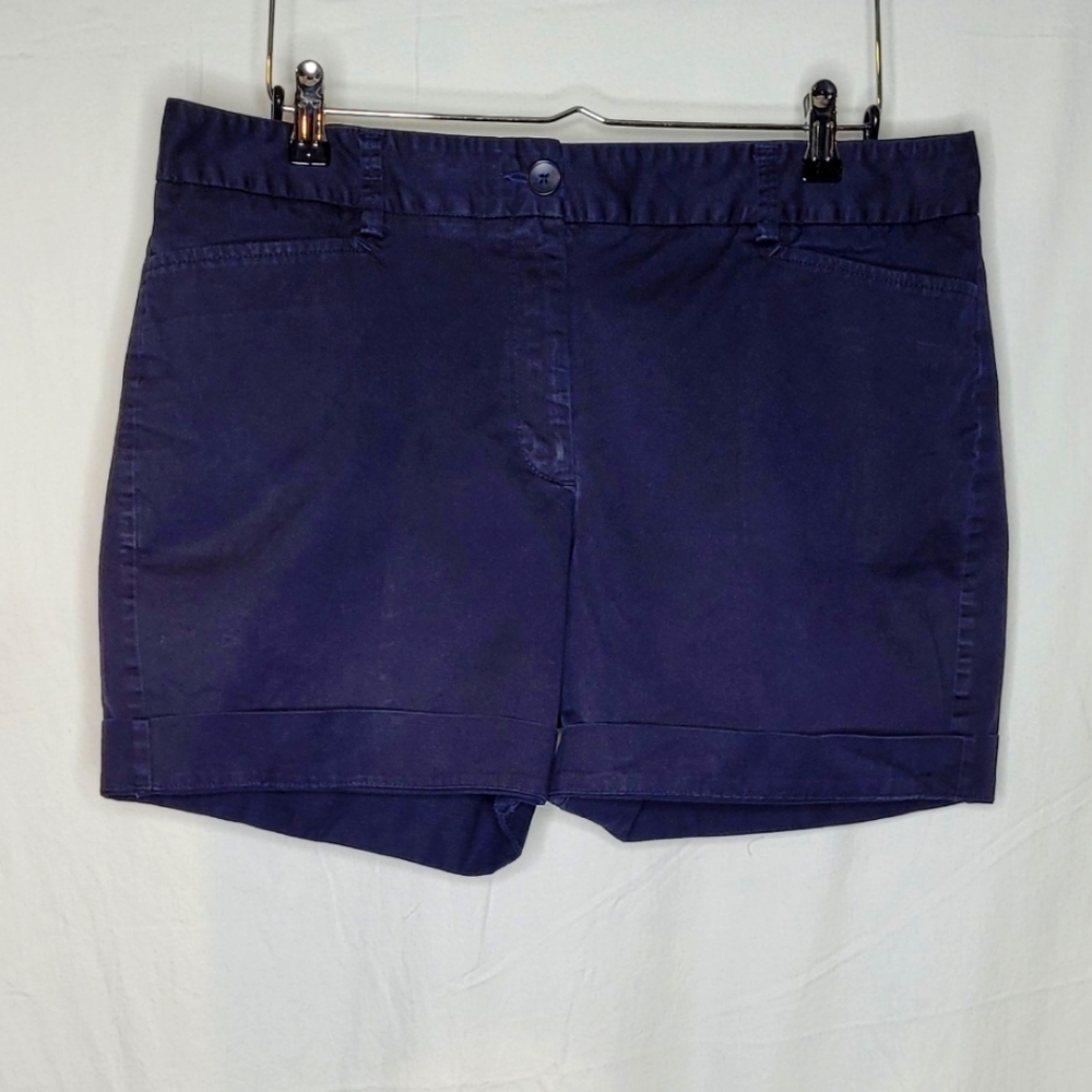 Lands End, Navy Chino Shorts, size 14